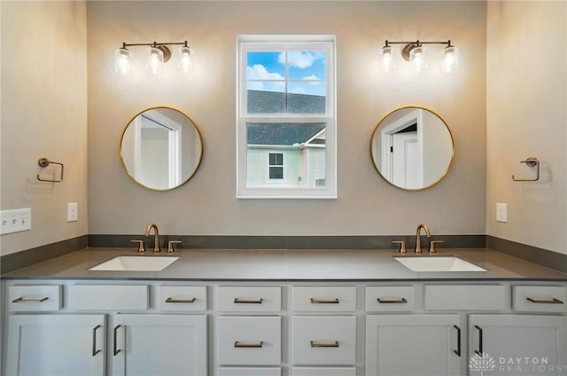 1507 Kingsgate, Springfield, OH 45502 - bathroom featuring double vanity