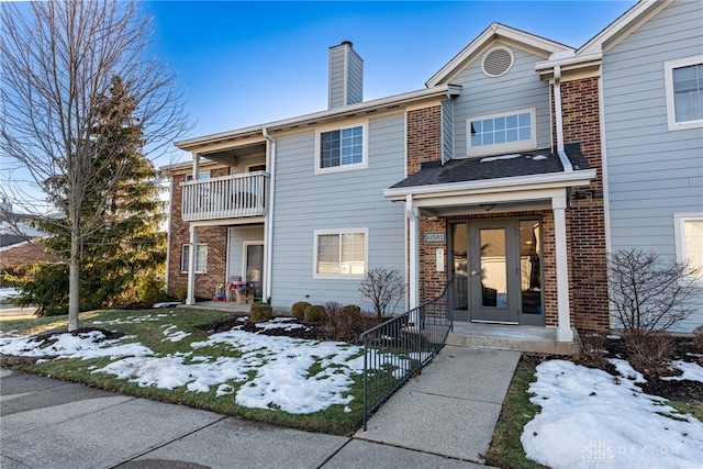 view of townhome / multi-family property