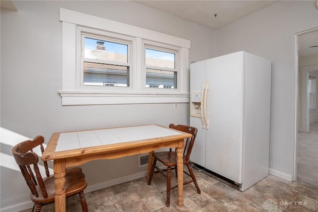 view of dining room