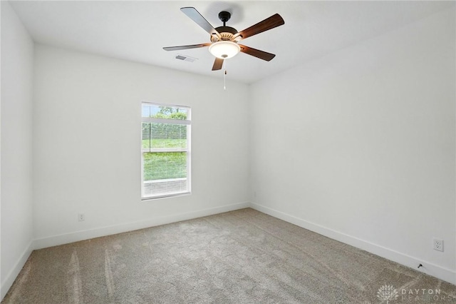 300 Grassy Creek Way, Washington Twp, OH 45458 - carpeted spare room with a ceiling fan and baseboards