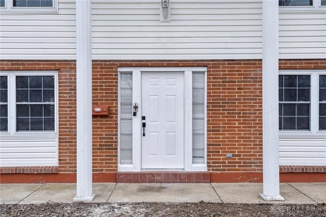 view of entrance to property