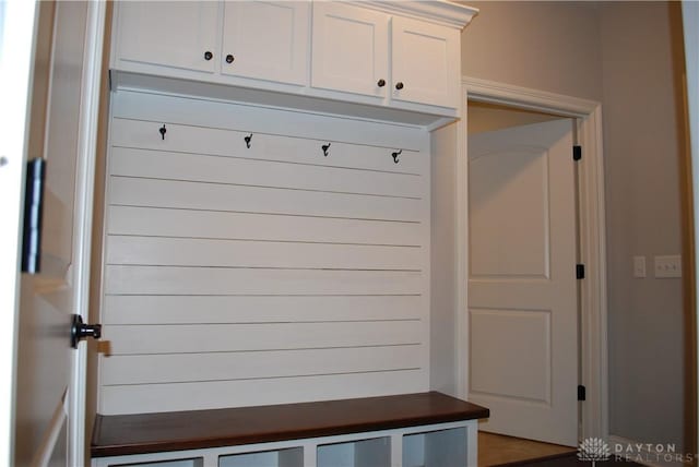 view of mudroom