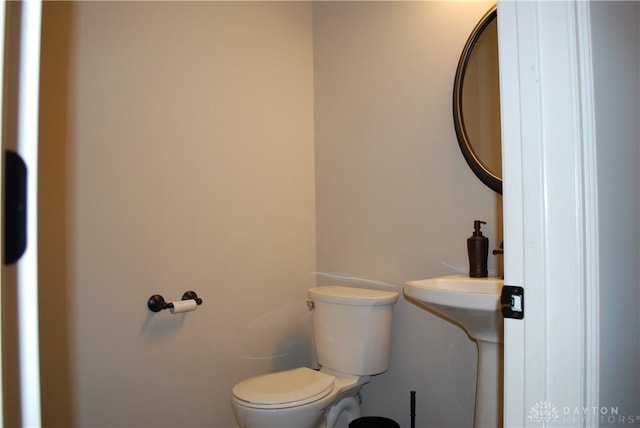 bathroom with toilet