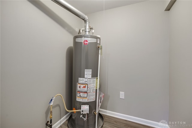 utilities with gas water heater