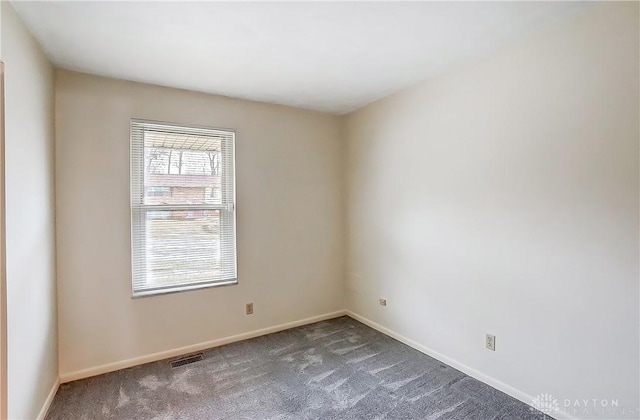 empty room featuring carpet