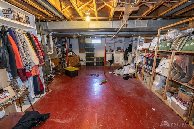 330 W Spring St, Eaton, OH 45320 - view of unfinished basement