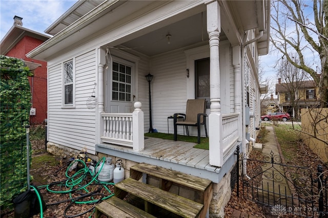 view of entrance to property