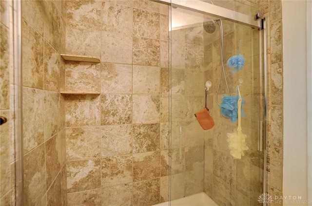 details with walk in shower