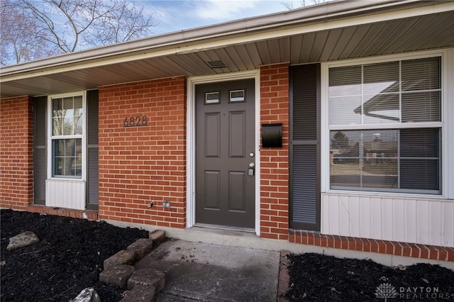 view of entrance to property