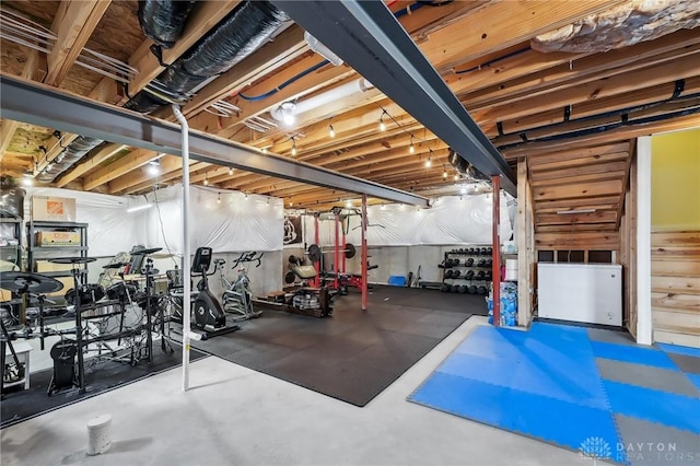 view of workout room