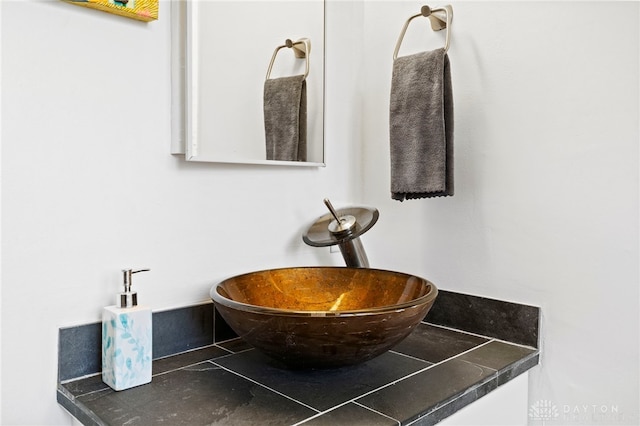 interior details with a sink