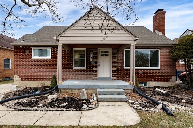 bungalow-style home featuring a porch