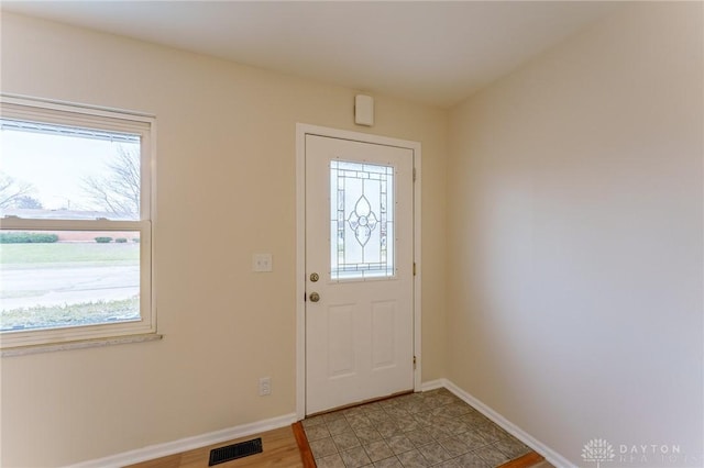 doorway with a healthy amount of sunlight