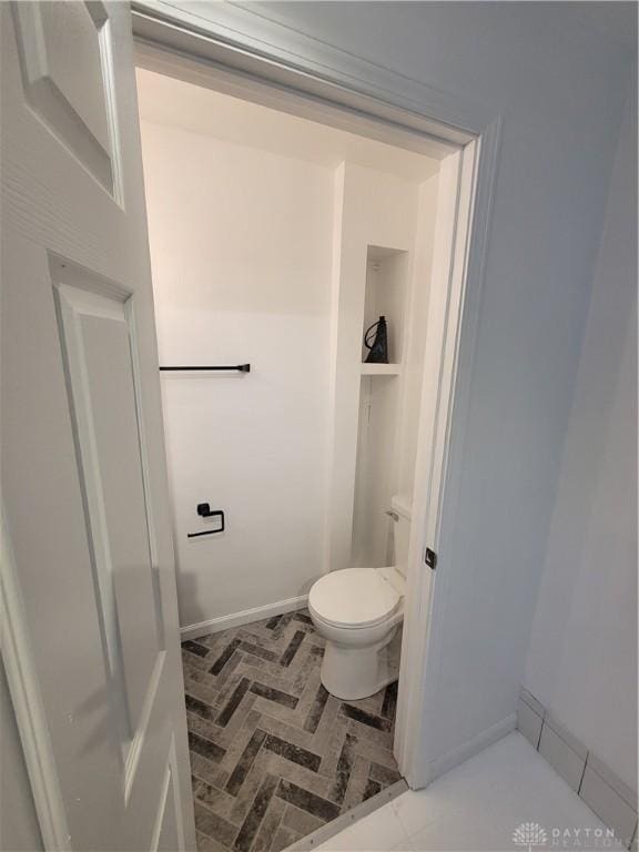 bathroom with toilet