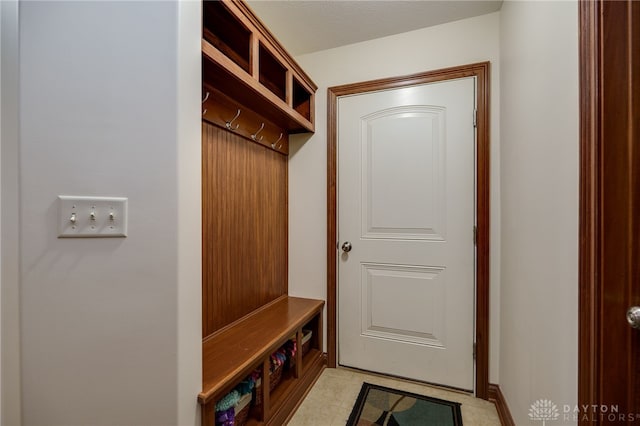 view of mudroom