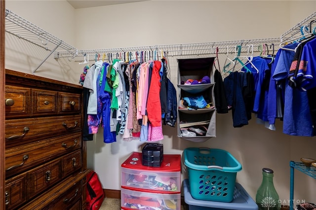 view of spacious closet