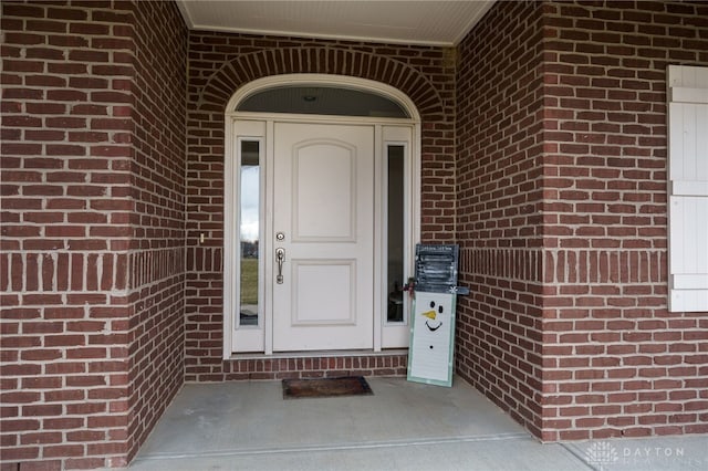 view of property entrance