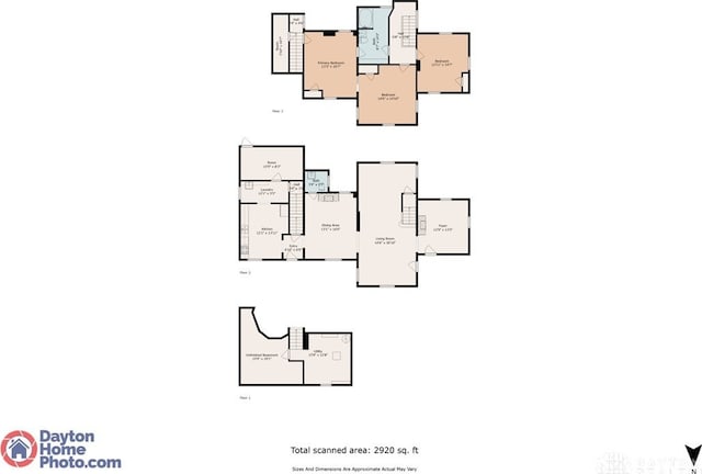 201 E Somers St, Eaton, OH 45320 - home floor plan