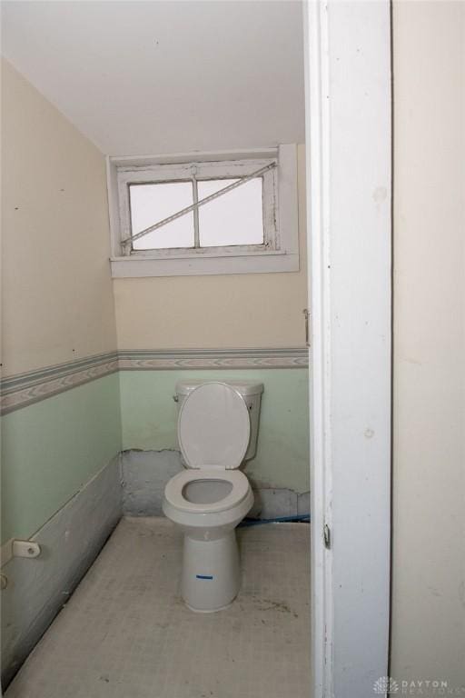 bathroom with toilet