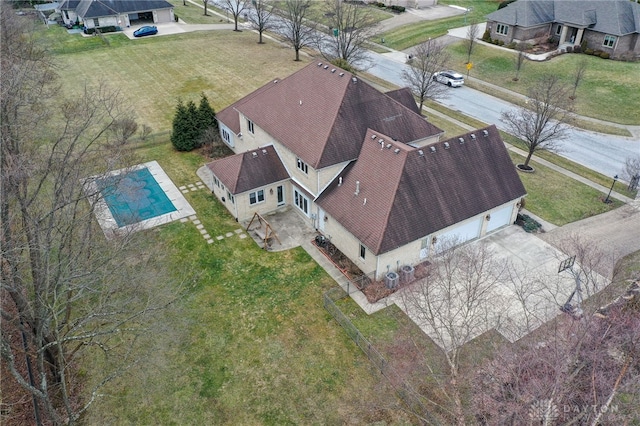aerial view