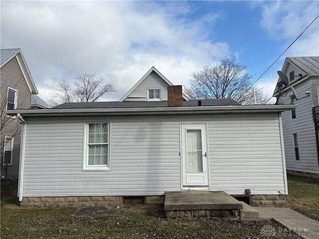 view of rear view of house