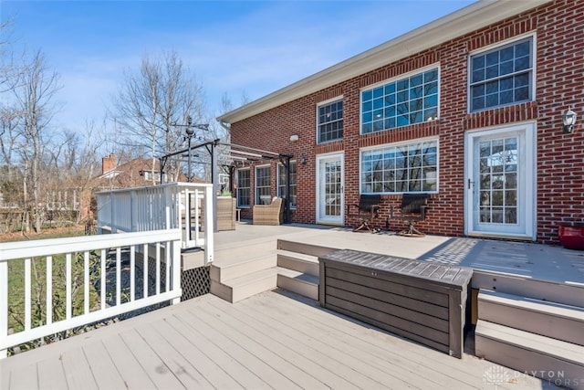 2769 Golden Fox Trl, Lebanon, OH 45036 - deck with a pergola