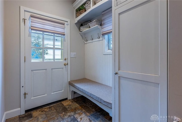 view of mudroom