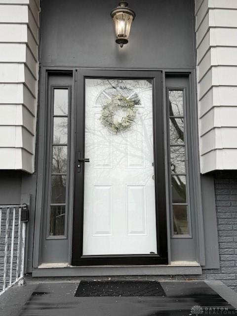 view of entrance to property