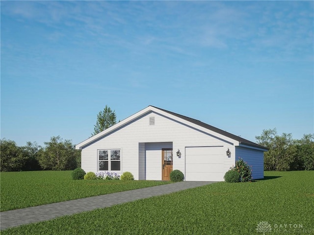 608 Diamond Loop, Middletown, OH 45044 - single story home featuring a front lawn