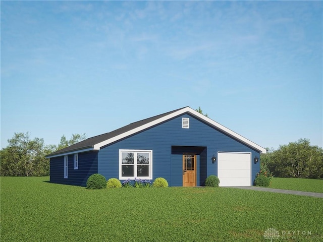 608 Diamond Loop, Middletown, OH 45044 - ranch-style home with a garage and a front yard