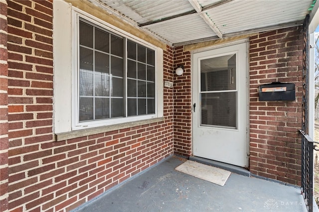 view of entrance to property