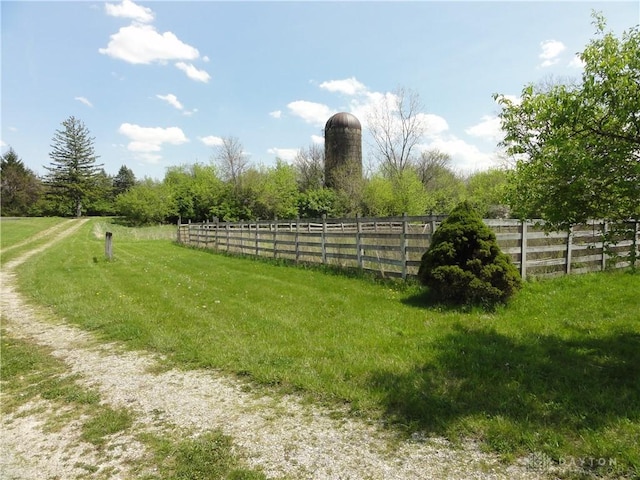5400 S Iddings Rd, West Milton, OH 45383 - view of yard featuring a rural view