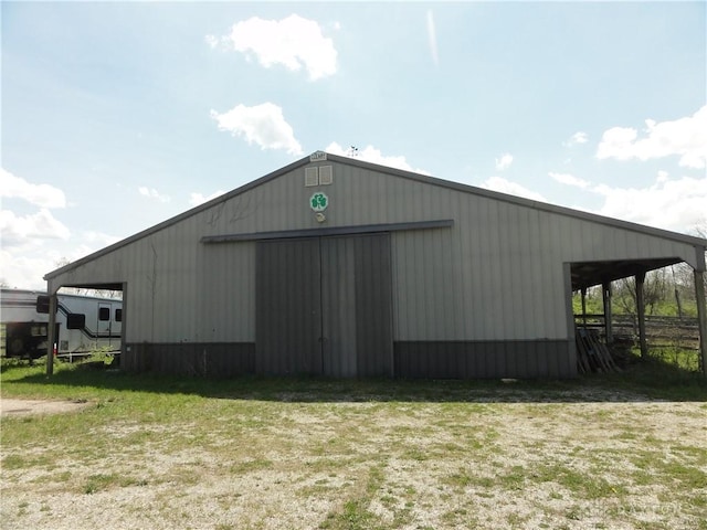 5400 S Iddings Rd, West Milton, OH 45383 - view of pole building