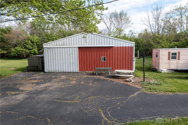 5400 S Iddings Rd, West Milton, OH 45383 - view of outbuilding with an outbuilding and view of scattered trees