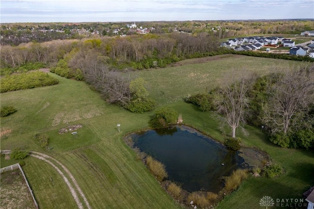 5400 S Iddings Rd, West Milton, OH 45383 - aerial overview of property's location with a nearby body of water