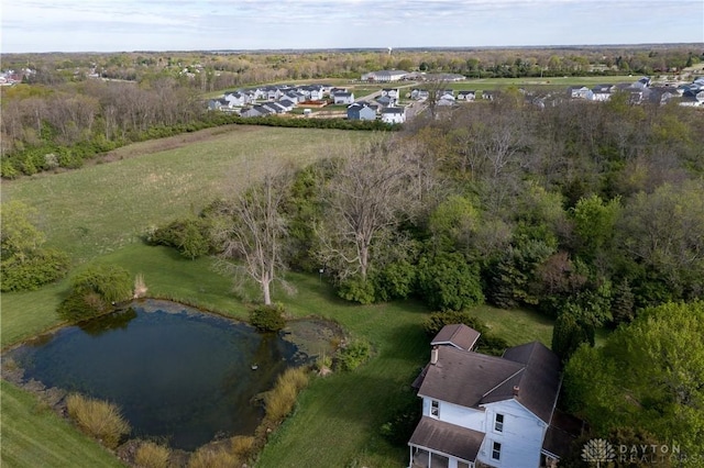 5400 S Iddings Rd, West Milton, OH 45383 - aerial view of property's location featuring a nearby body of water