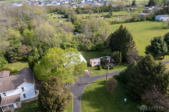 5400 S Iddings Rd, West Milton, OH 45383 - aerial view of property's location with nearby suburban area