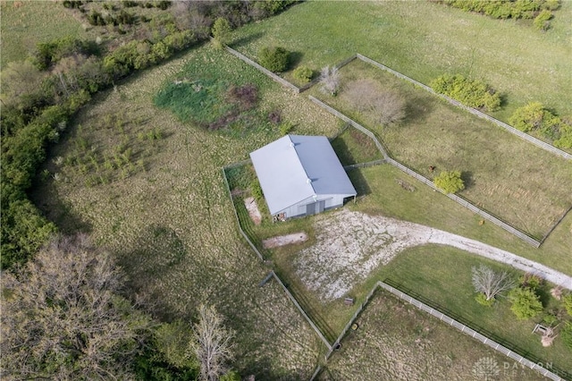 5400 S Iddings Rd, West Milton, OH 45383 - view from above of property