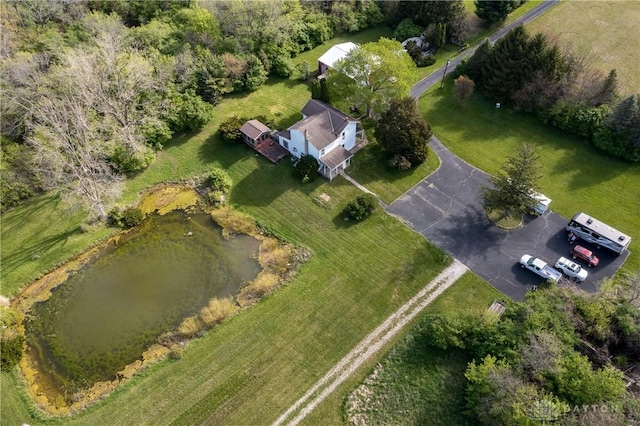 5400 S Iddings Rd, West Milton, OH 45383 - aerial overview of property's location with a nearby body of water
