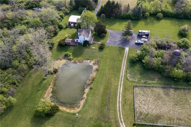 5400 S Iddings Rd, West Milton, OH 45383 - aerial view of property's location with rural landscape