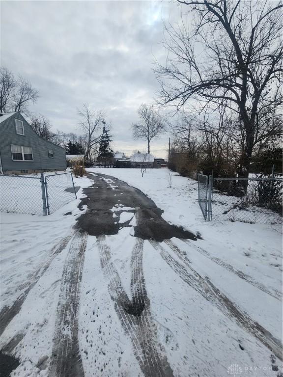 view of road