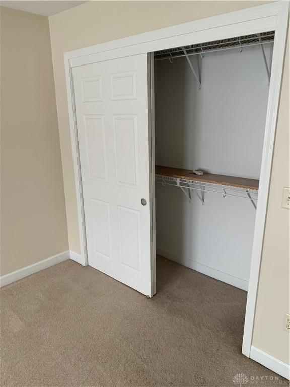 view of closet