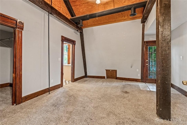 310 E Maple Ave, Miamisburg, OH 45342 - spare room featuring carpet floors, healthy amount of natural light, and baseboards