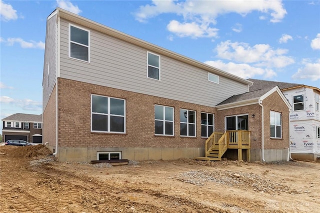 2881 Sky Crossing Dr Unit 55, Beavercreek, OH 45434 - rear view of property with brick siding