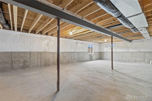 2881 Sky Crossing Dr Unit 55, Beavercreek, OH 45434 - view of unfinished basement
