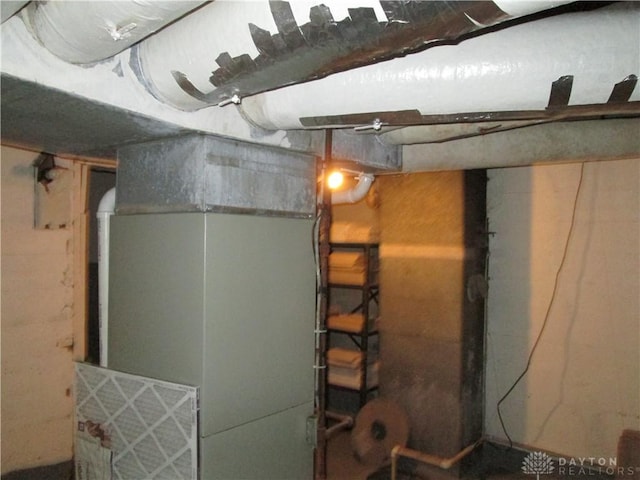 view of utility room