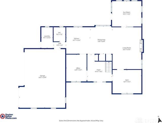 view of layout