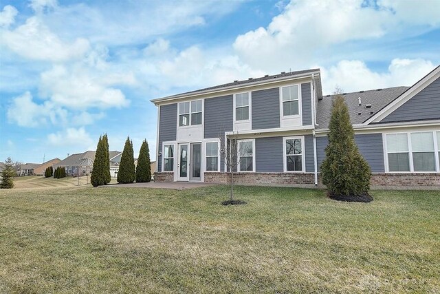 9471 Banyan Ct, Dayton, OH 45458 - view of front of property featuring brick siding and a front yard