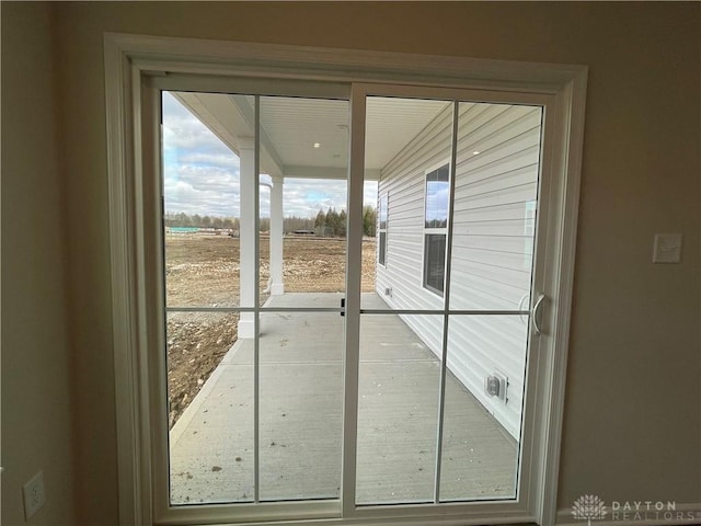 entryway featuring plenty of natural light