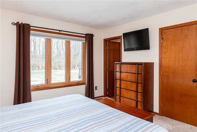 unfurnished bedroom featuring baseboards